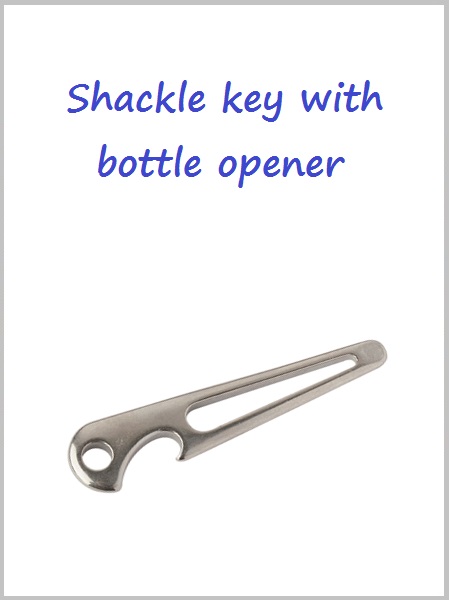 Shackle key/ bottle opener